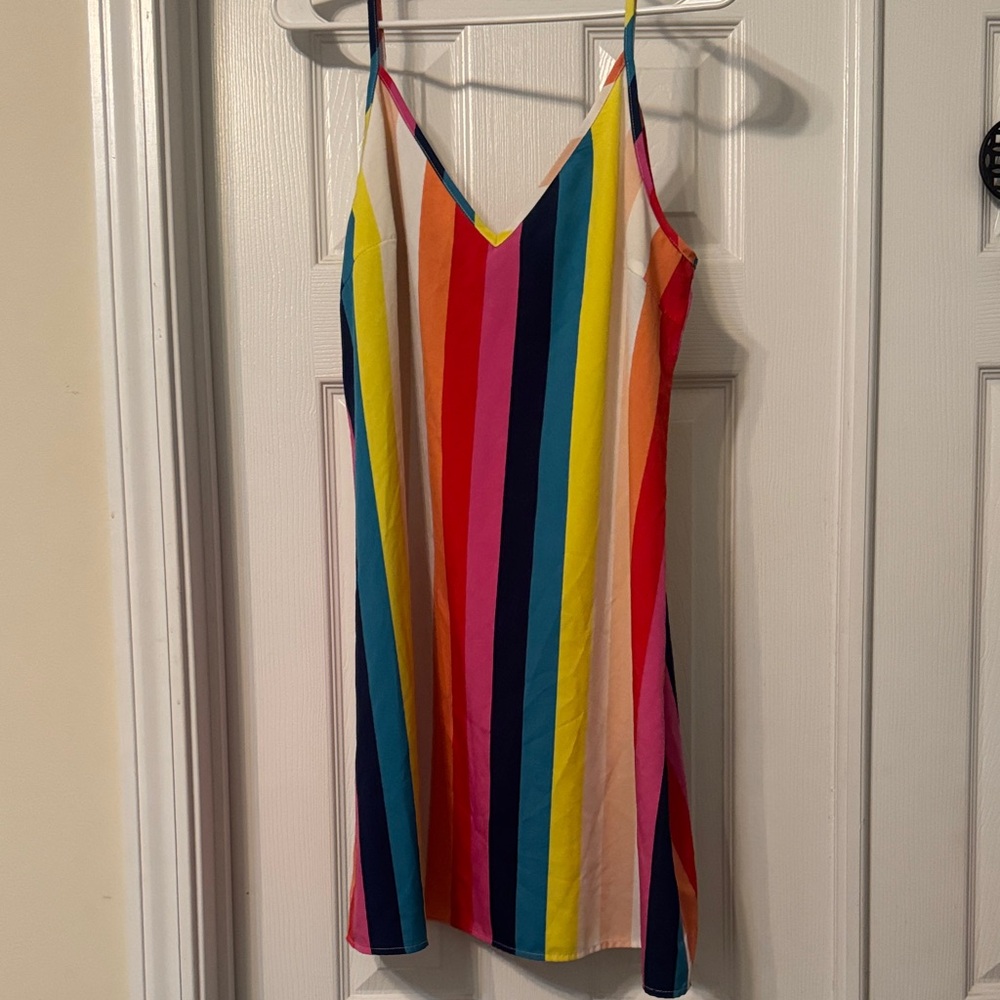 SHEIN Colorful Striped Dress